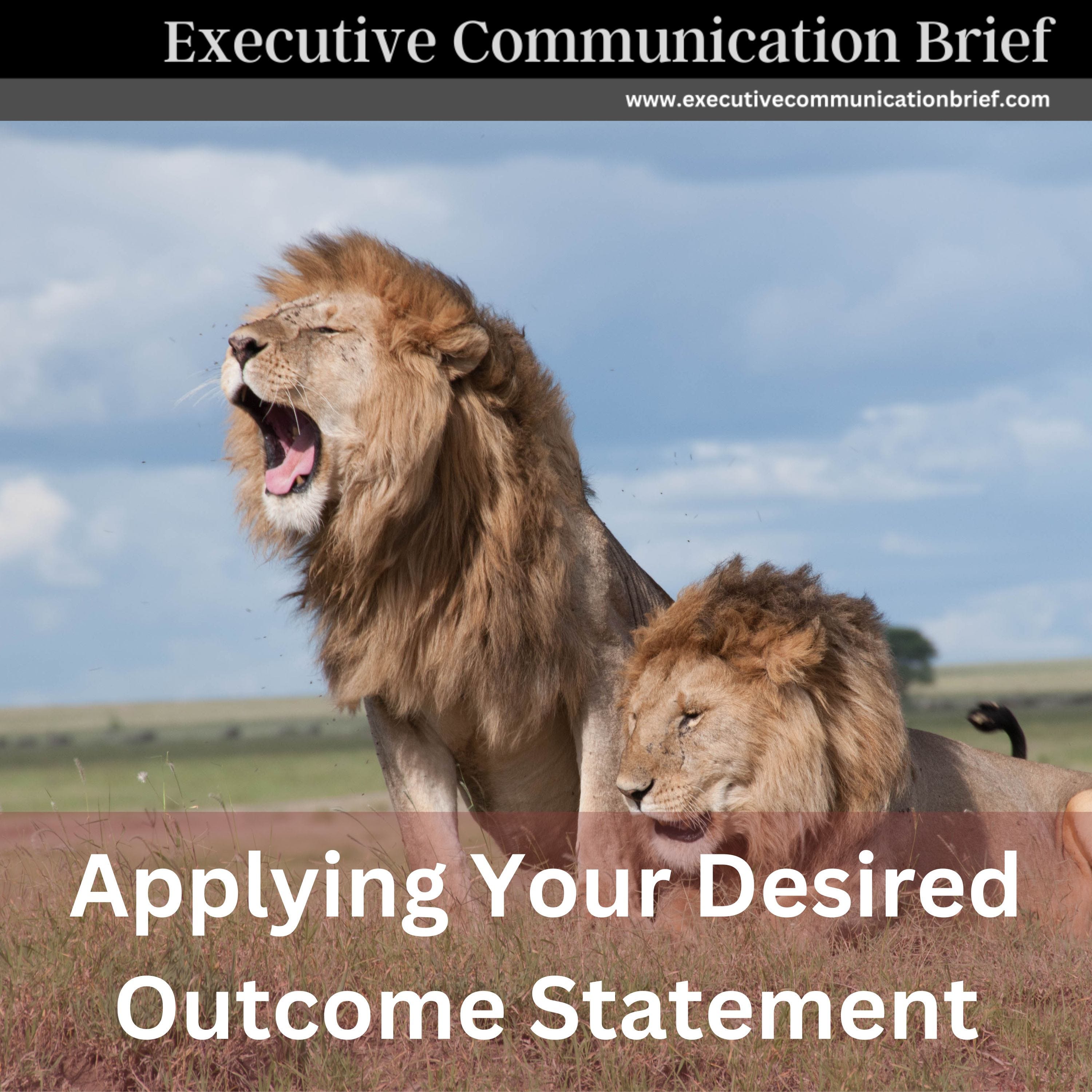 Applying Your Desired Outcome Statement episode artwork