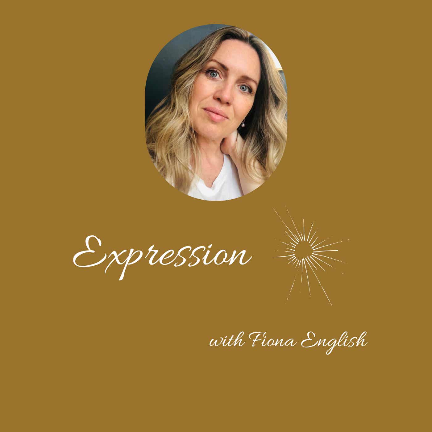 Expression with Fiona English podcast artwork