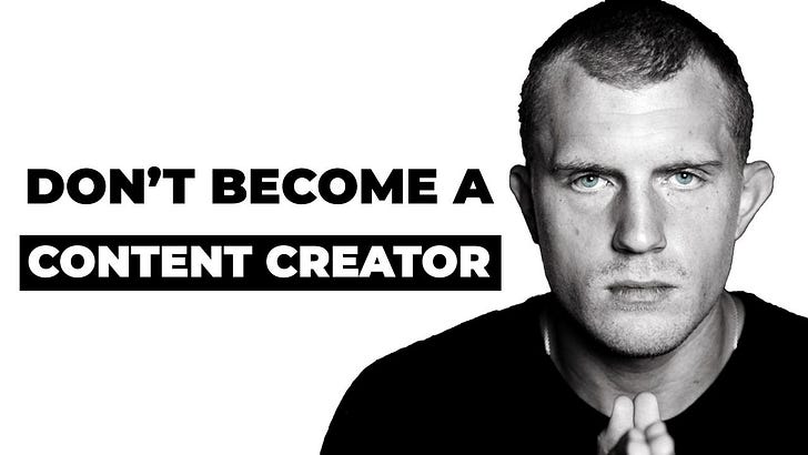 The Shift Away from "Content" Creator Toward Real Creative Work episode artwork