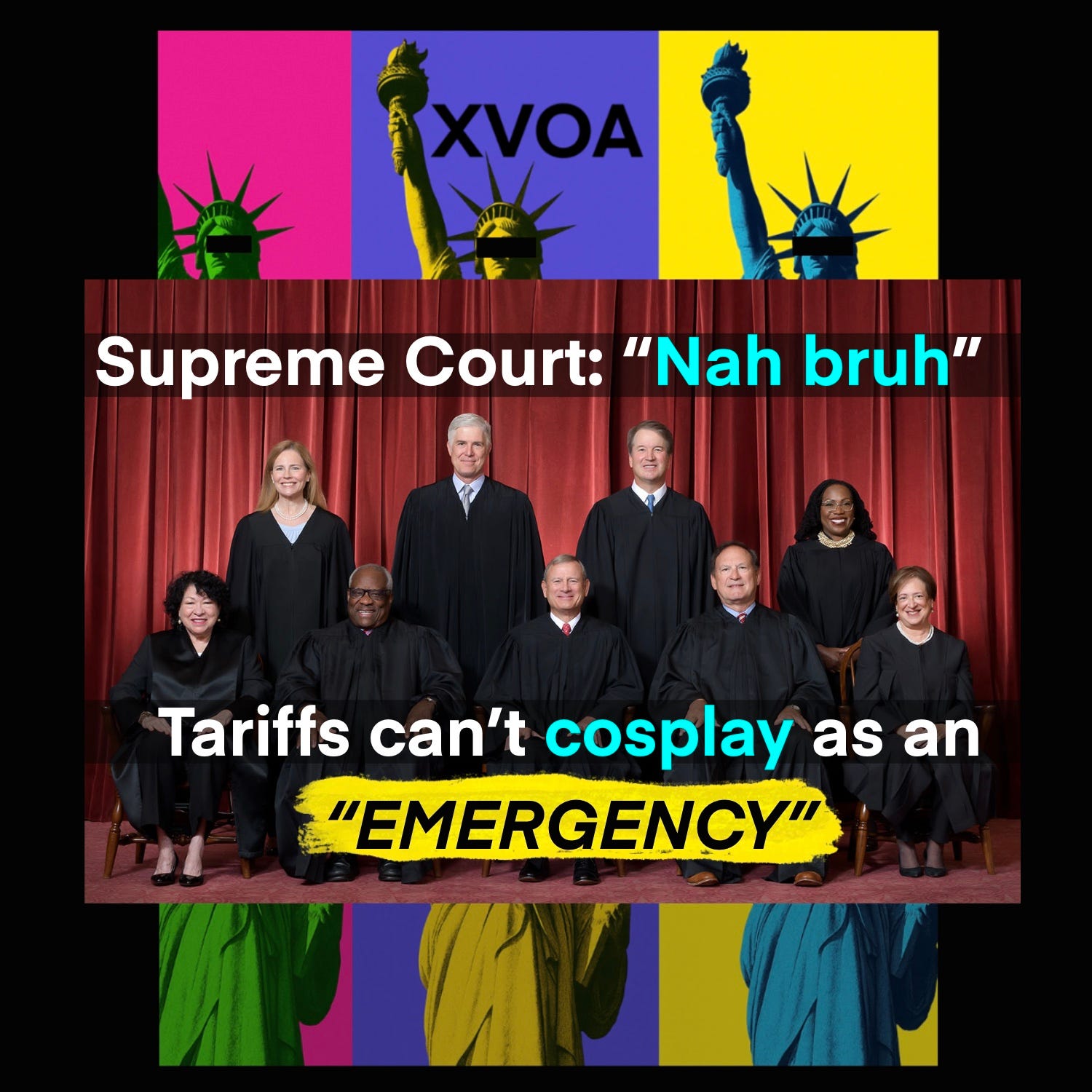 BREAKING NEWS: Supreme Court Shuts the “Emergency Tariff” Door episode artwork