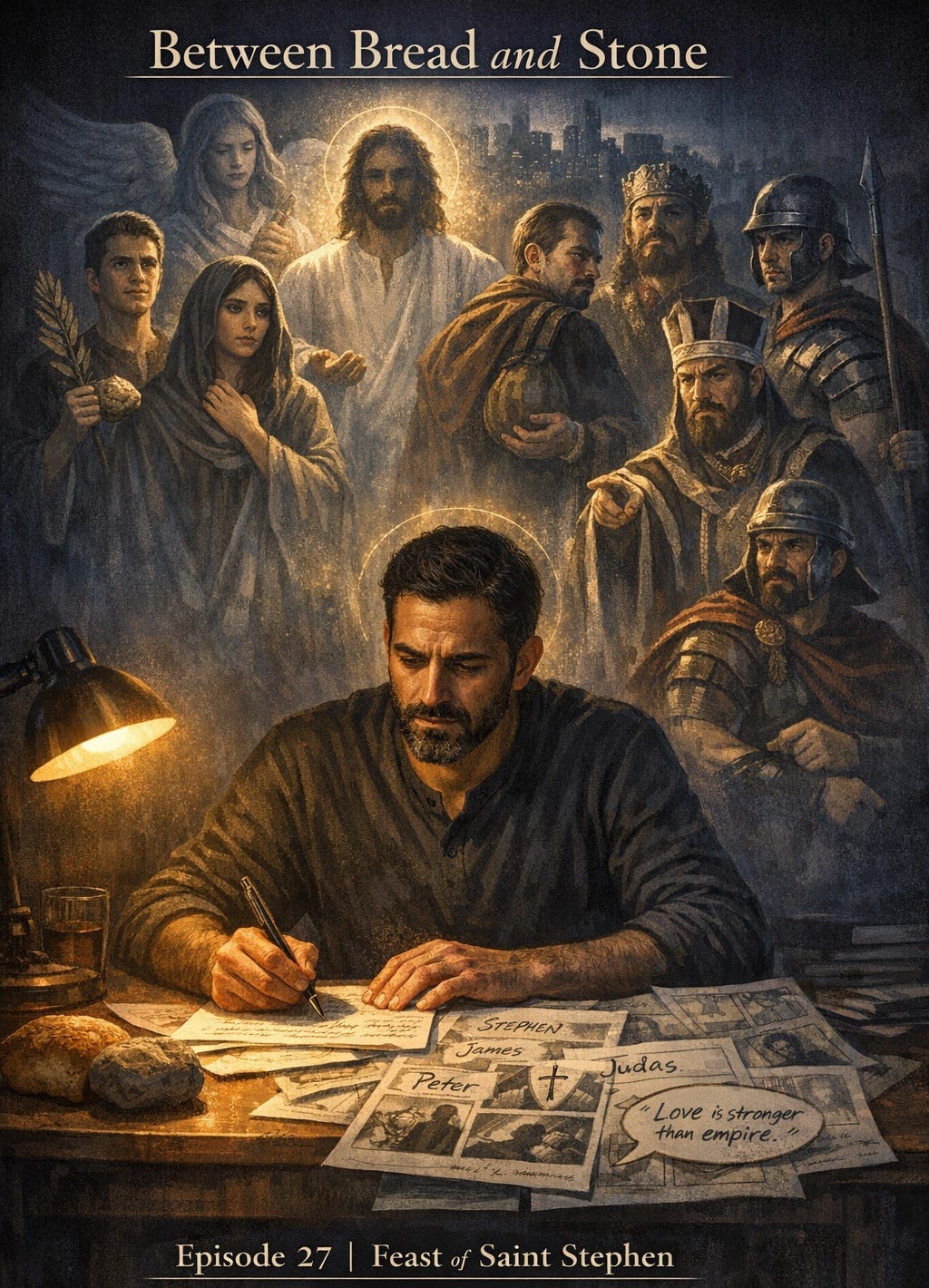 The Martyr and The Mythmaker episode artwork