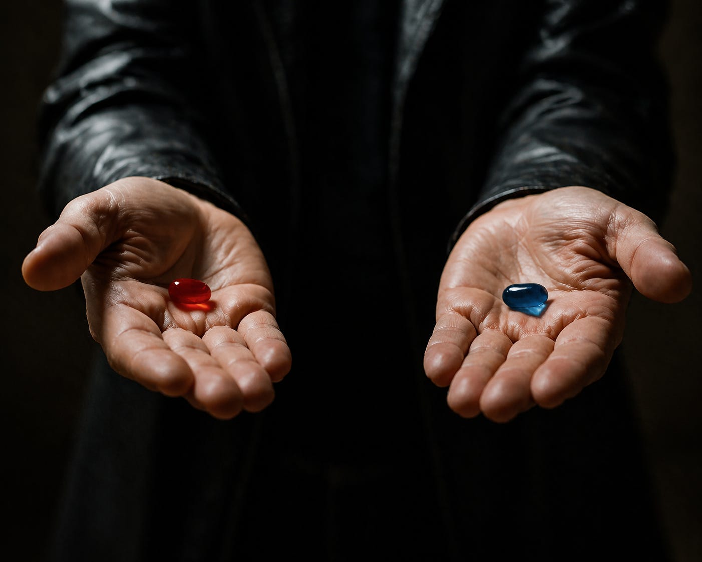 RED PILL/BLUE PILL TIME..... AGAIN episode artwork