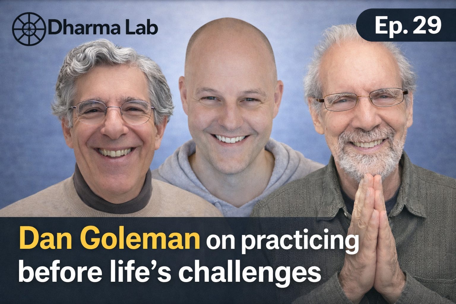 DL Ep.29: Daniel Goleman on Practicing Before Life's Challenges