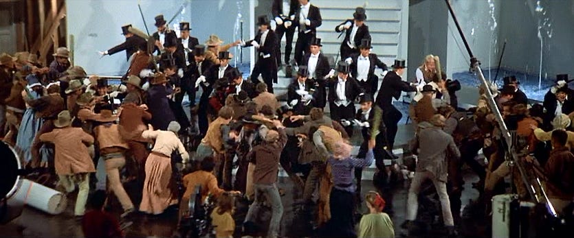 The Inescapable Gravity of Barfight Scenes