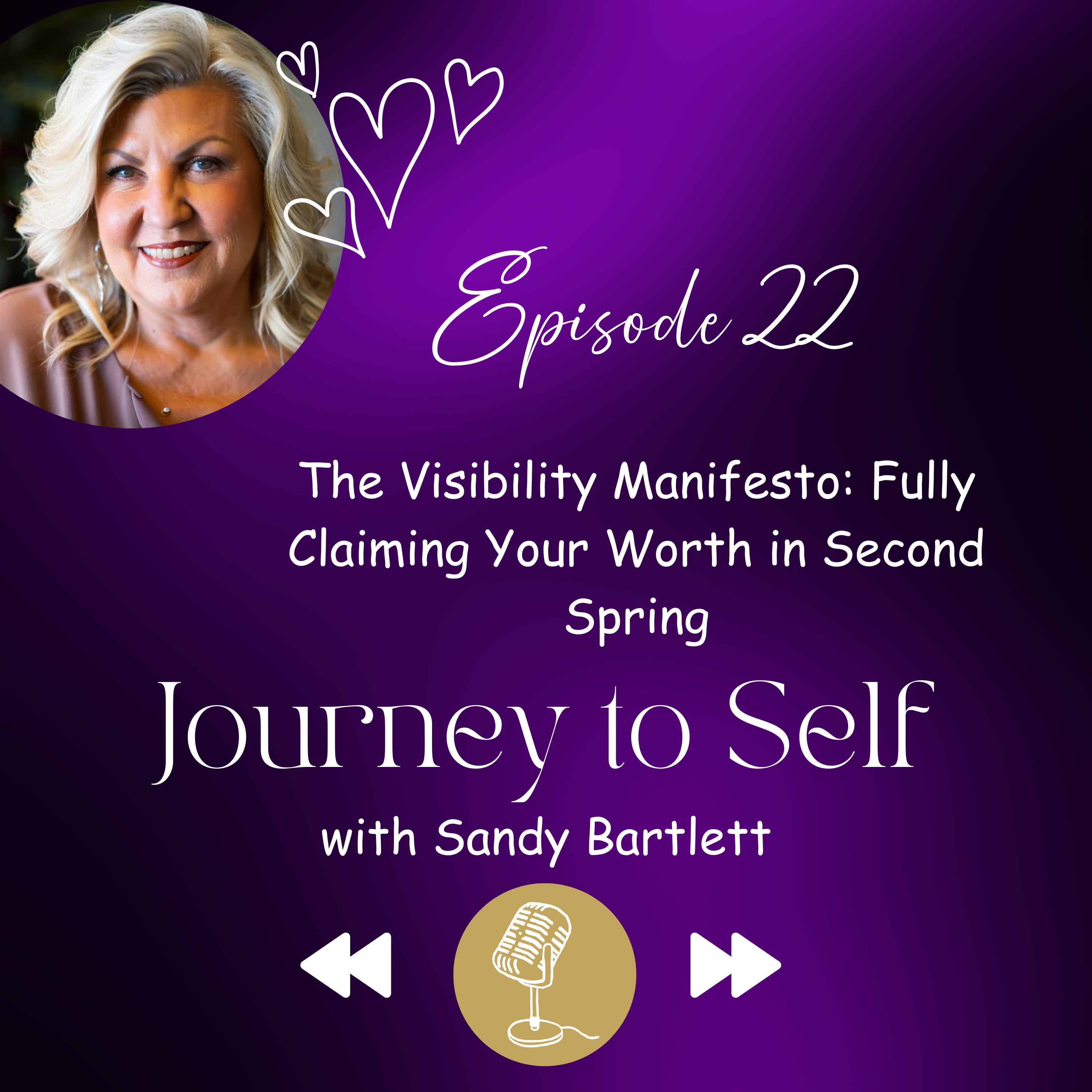 Episode 22 - The Visibility Manifesto: Fully Claiming Your Worth in Second Spring episode artwork