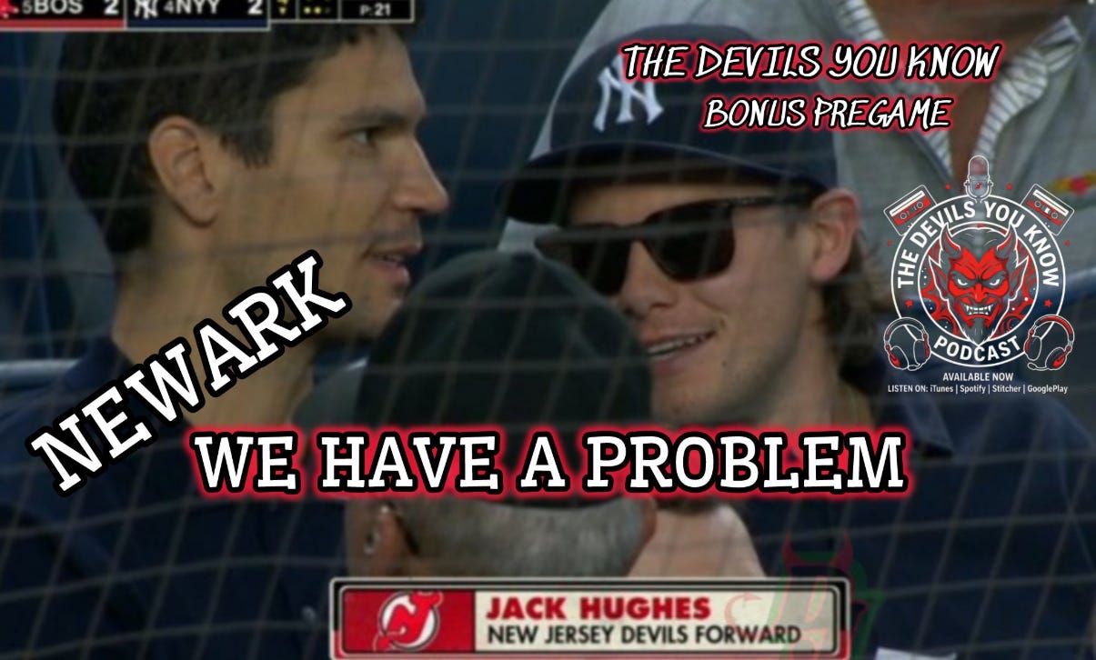 THE DEVILS YOU KNOW- JACK HUGHES OUT FOR 2+ MONTHS- BONUS episode artwork