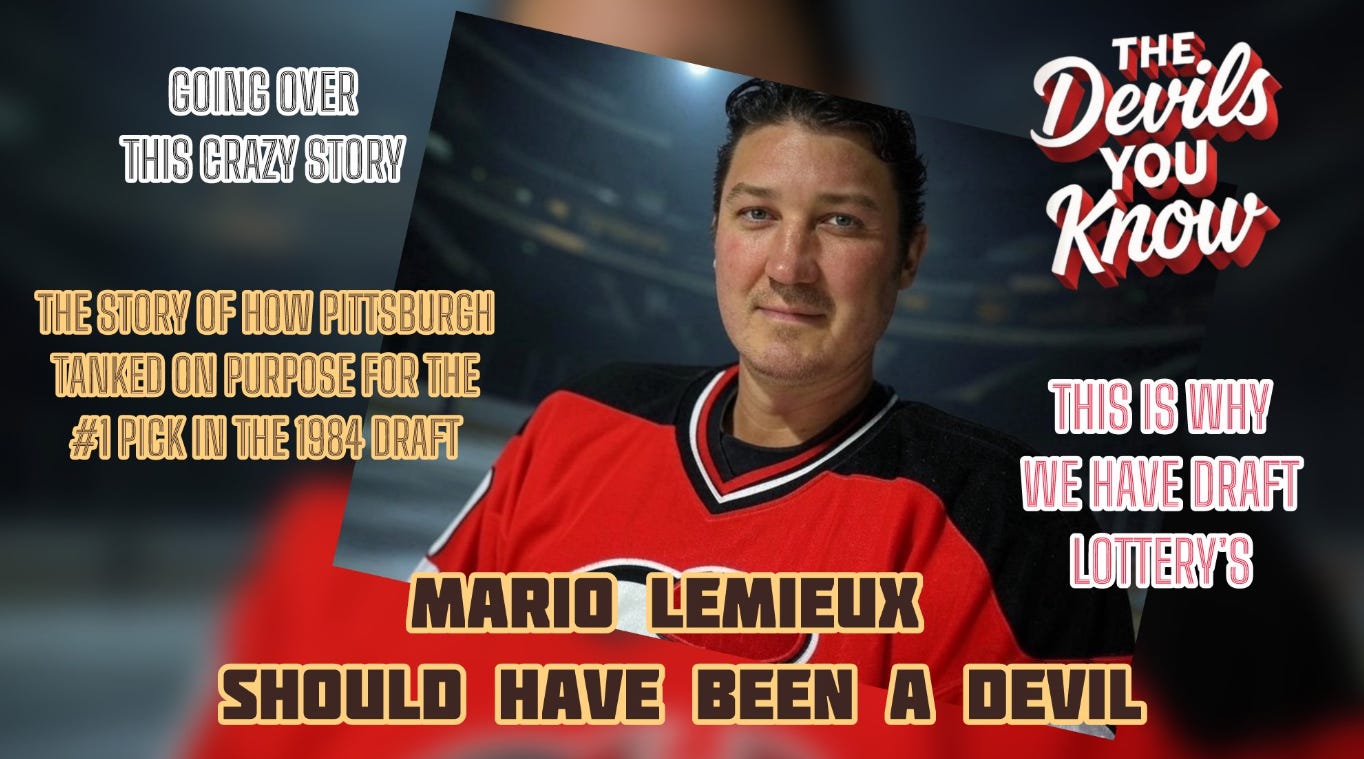 THE DEVILS SHOULD HAVE HAD MARIO LEMIEUX- THE PENGUINS ADMIT TO CHEATING! - TDYK episode artwork