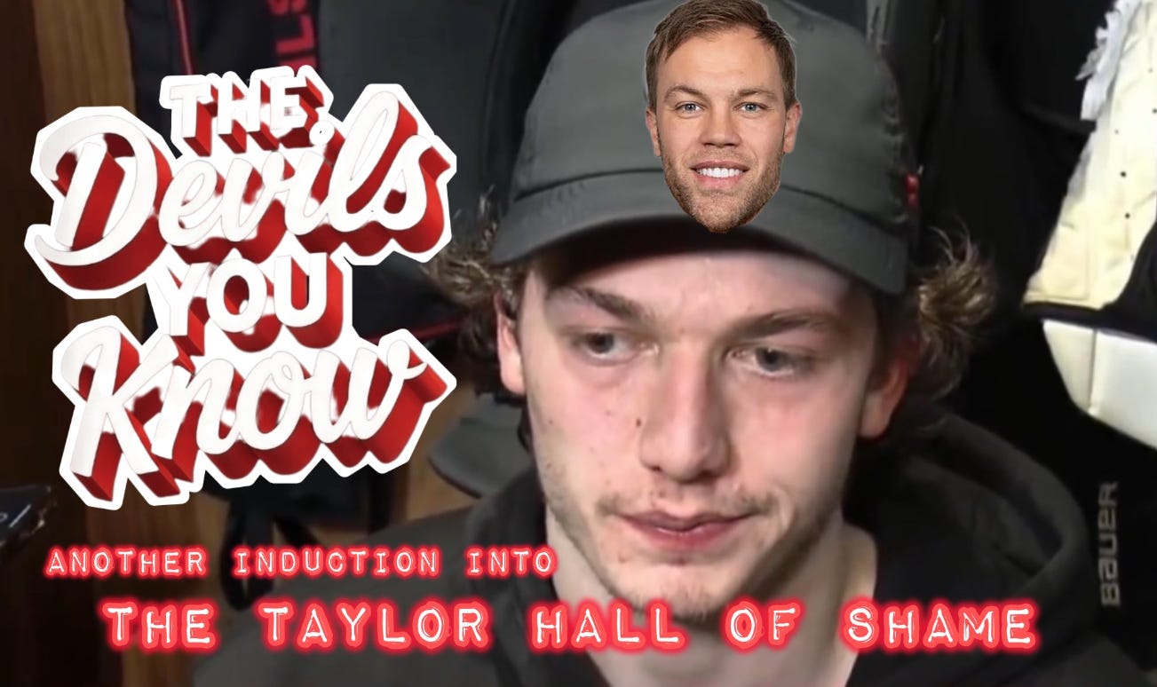 THE DEVILS YOU KNOW - THE TAYLOR HALL OF SHAME 2 episode artwork