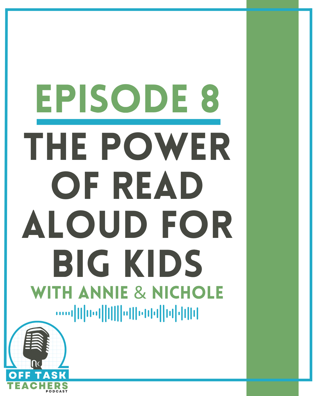 Episode 8 - The Power of Read Aloud for Big Kids