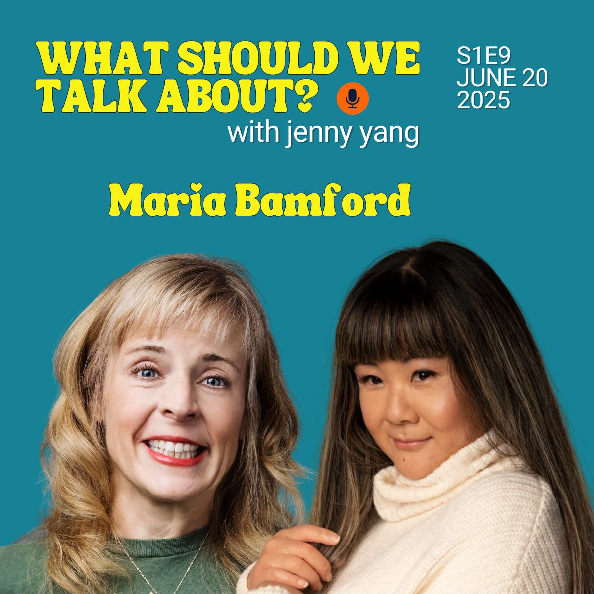 I.C.E. is for coffee, How white ladies can help, Being productive when the world falls apart - Maria Bamford (S1E9) episode artwork