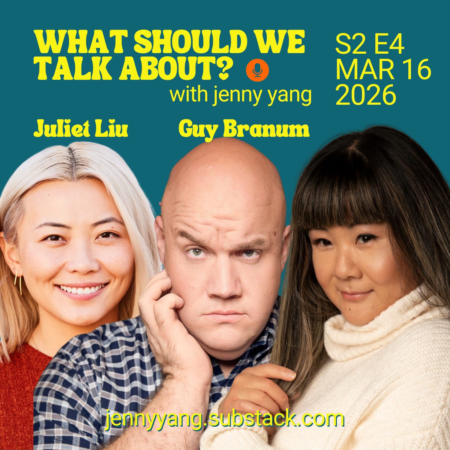 The Oscars, Chinamaxxing, The Pitt+Project Hail Mary as Hopecore? - Guy Branum, Juliet Liu (S2 E4) episode artwork
