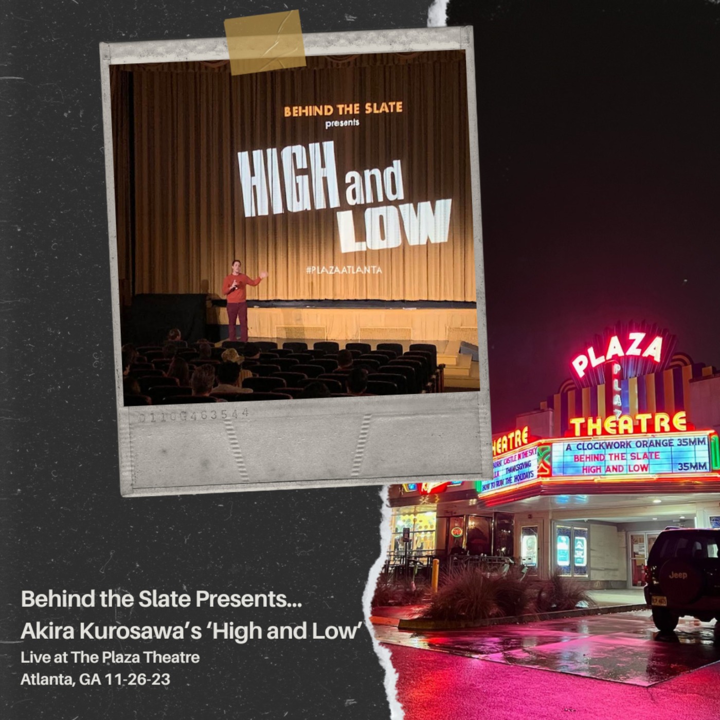 45. 'High and Low' Live at the Plaza Theatre 11-26-23 episode artwork