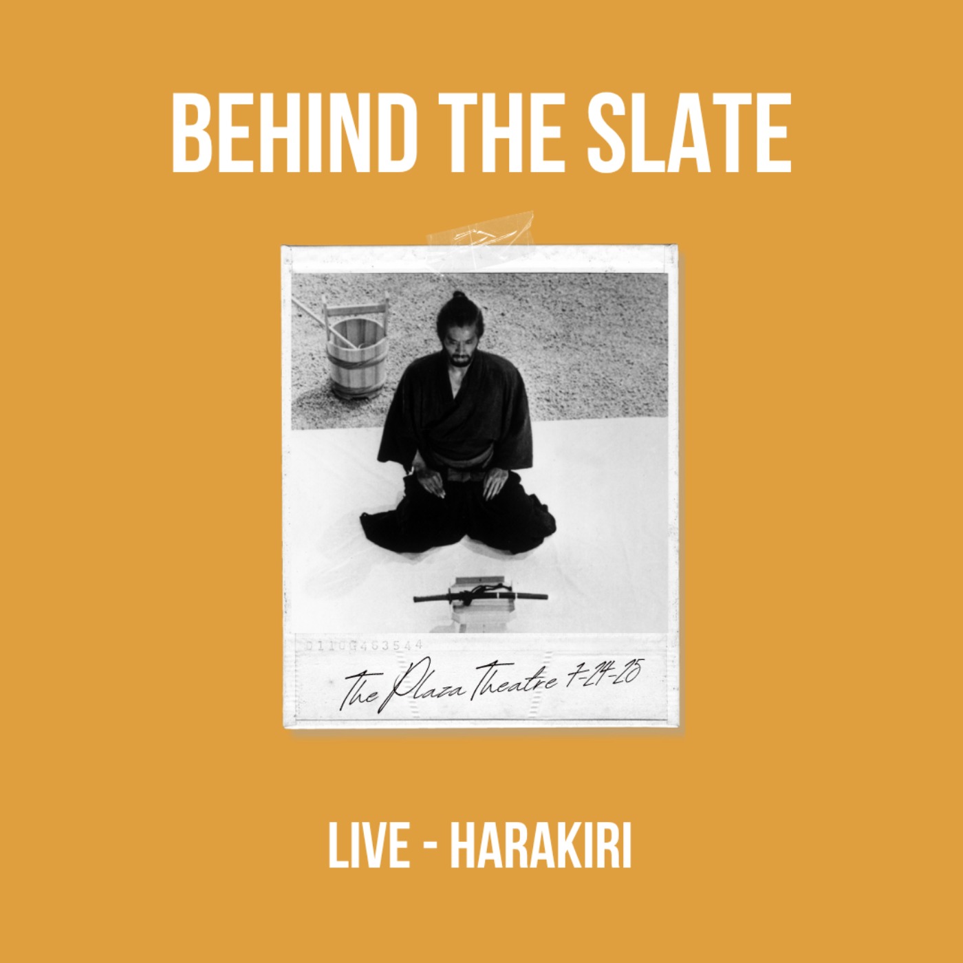 67. 'Harakiri' Live at the Plaza Theatre 7-24-25 67. 'Harakiri' Live at the Plaza Theatre 7-24-25