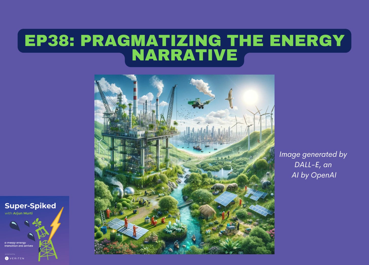 Super-Spiked Videopods (EP38): Pragmatizing The Energy Narrative