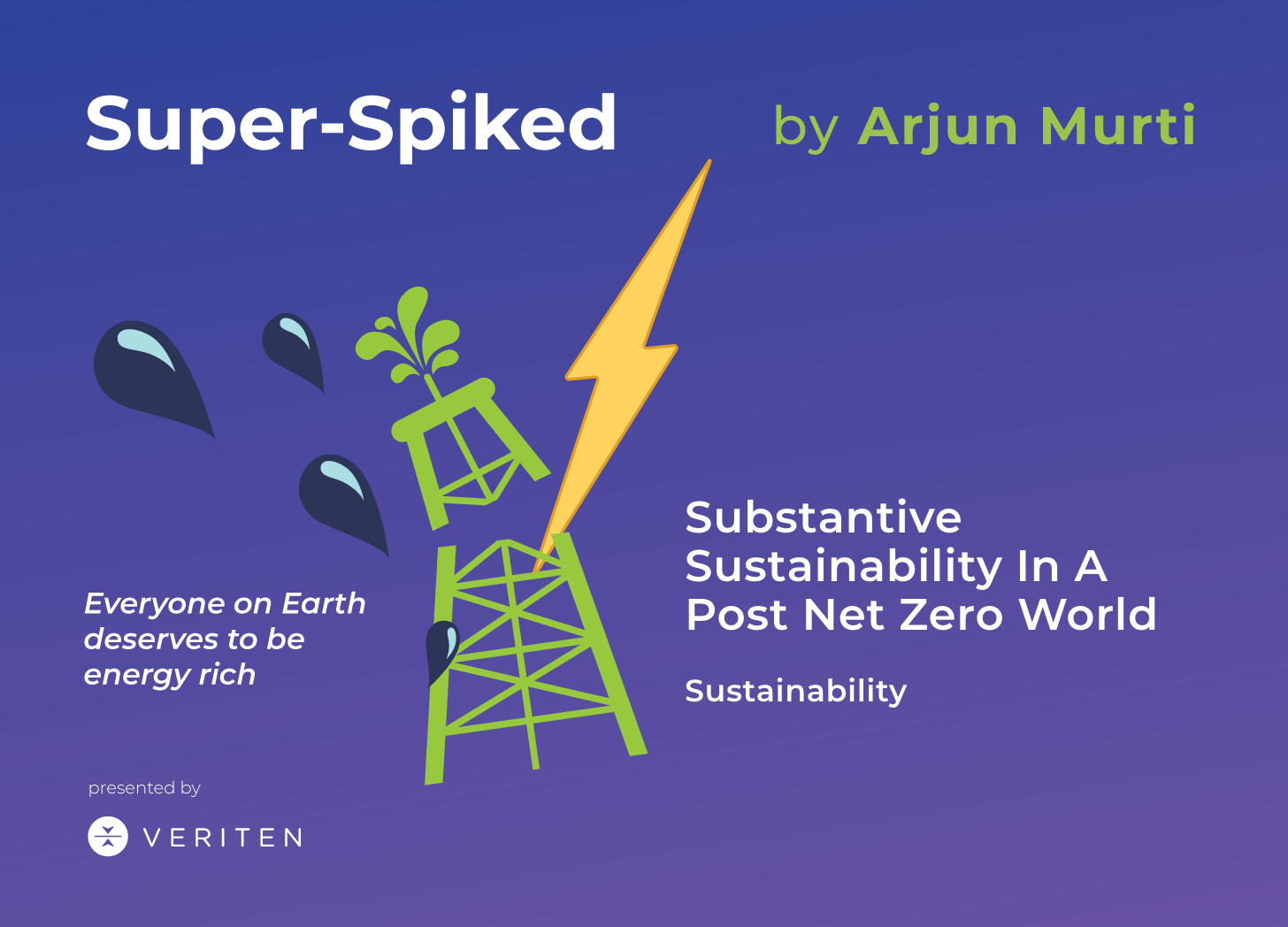 Super-Spiked Videopods (EP81): Substantive Sustainability in a Post Net Zero World