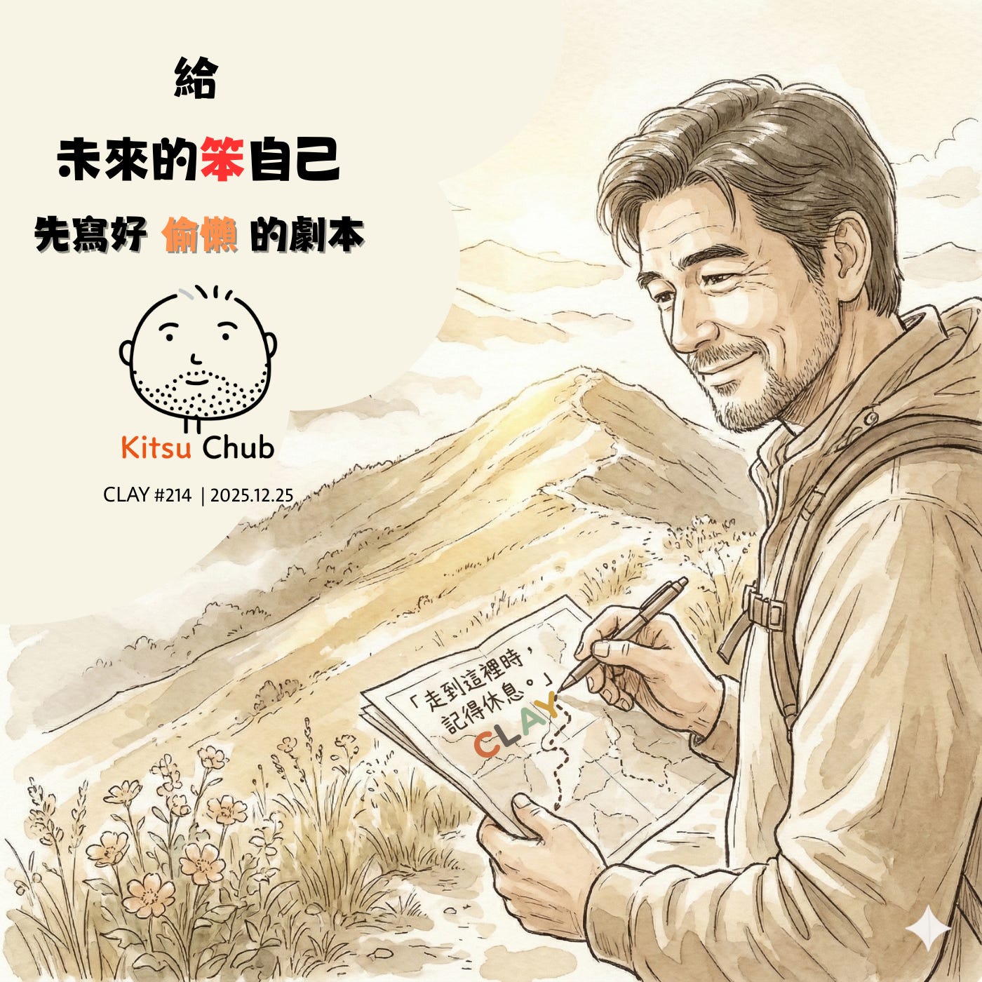 EP.10 | # CLAY 214｜給「未來的笨自己」寫劇本：避開樂觀陷阱，練出動態平衡的真功夫 episode artwork