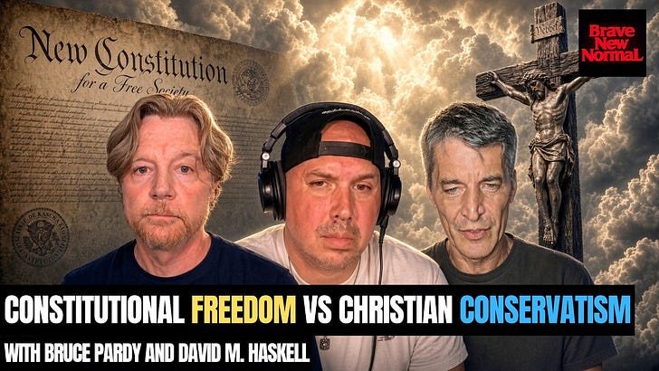 Ep. 144 - Bruce Pardy and David M. Haskell: Constitutional Freedom vs Christian Conservatism episode artwork
