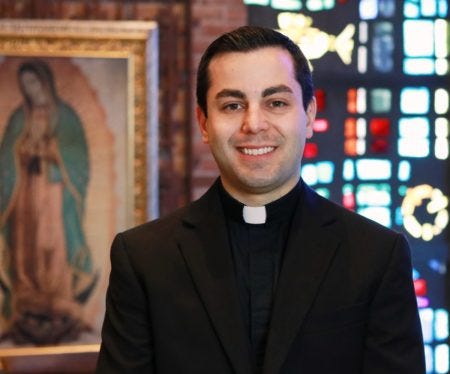 Fr. Mario Amore discusses restructuring in the Arch. of Detroit episode artwork