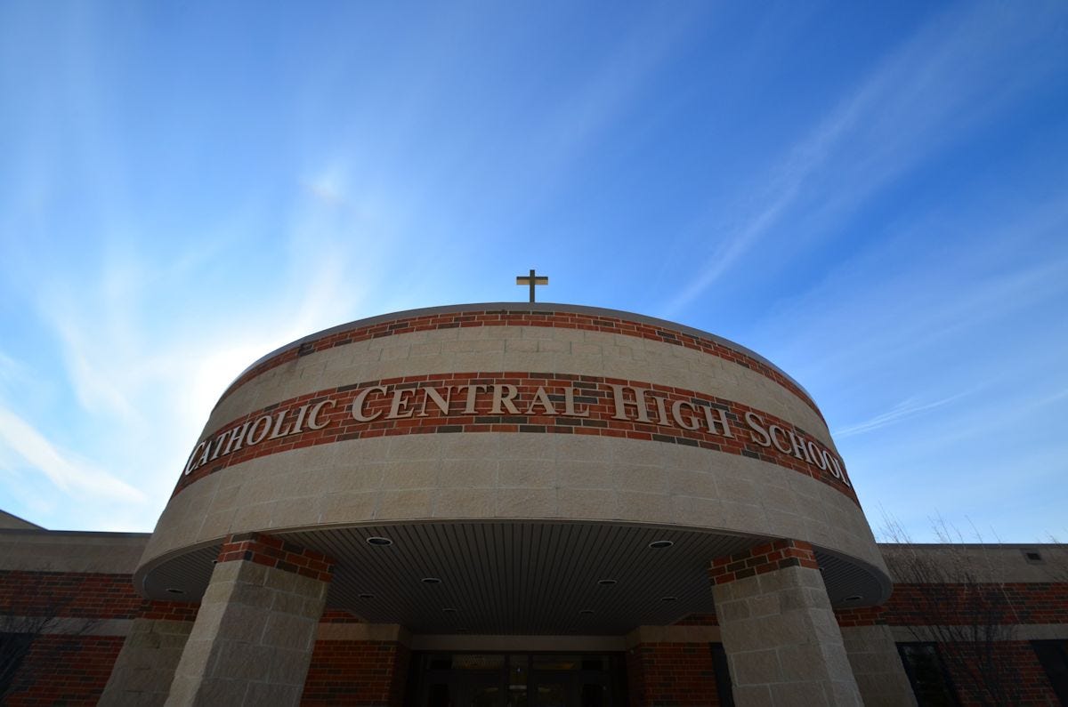 Over 20 Students in the OCIA program at Catholic Central High School episode artwork