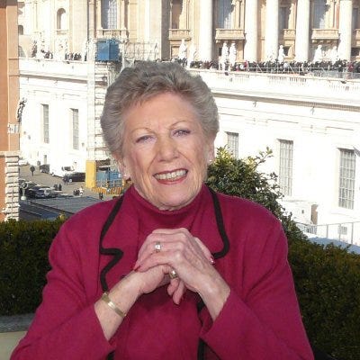 Joan Lewis Celebrates 40 Years Covering the Vatican episode artwork