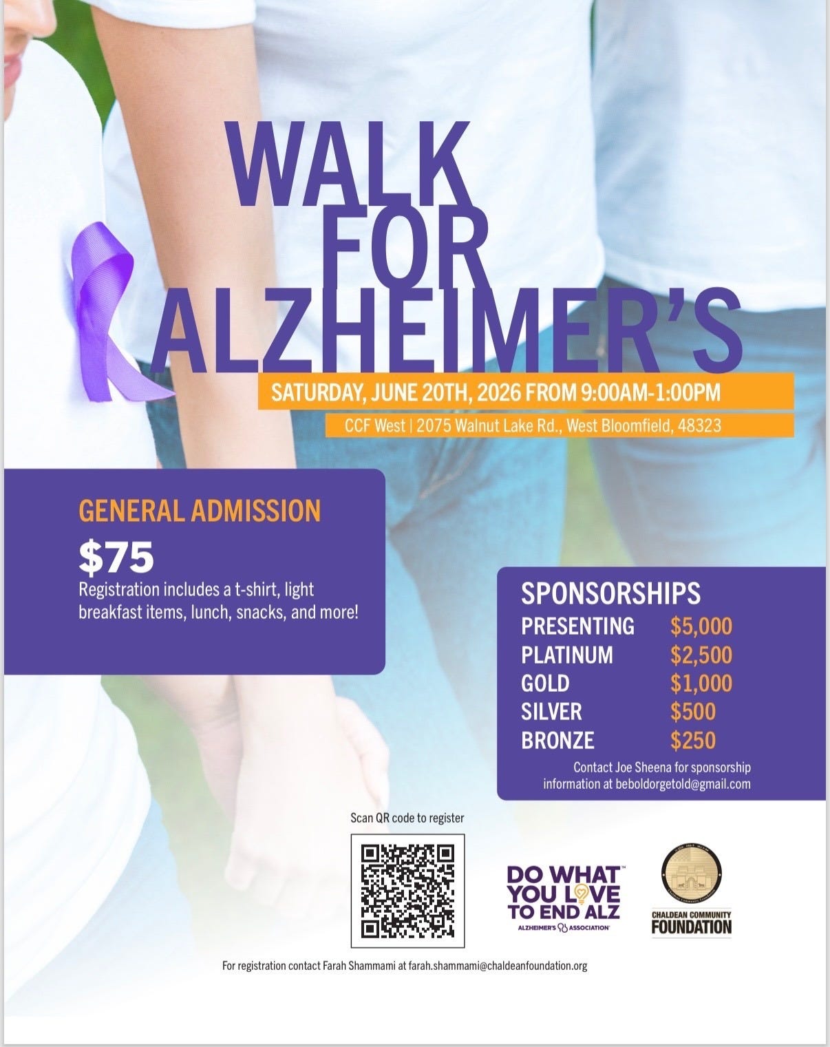 Walk for Alzheimer's - June 20th episode artwork