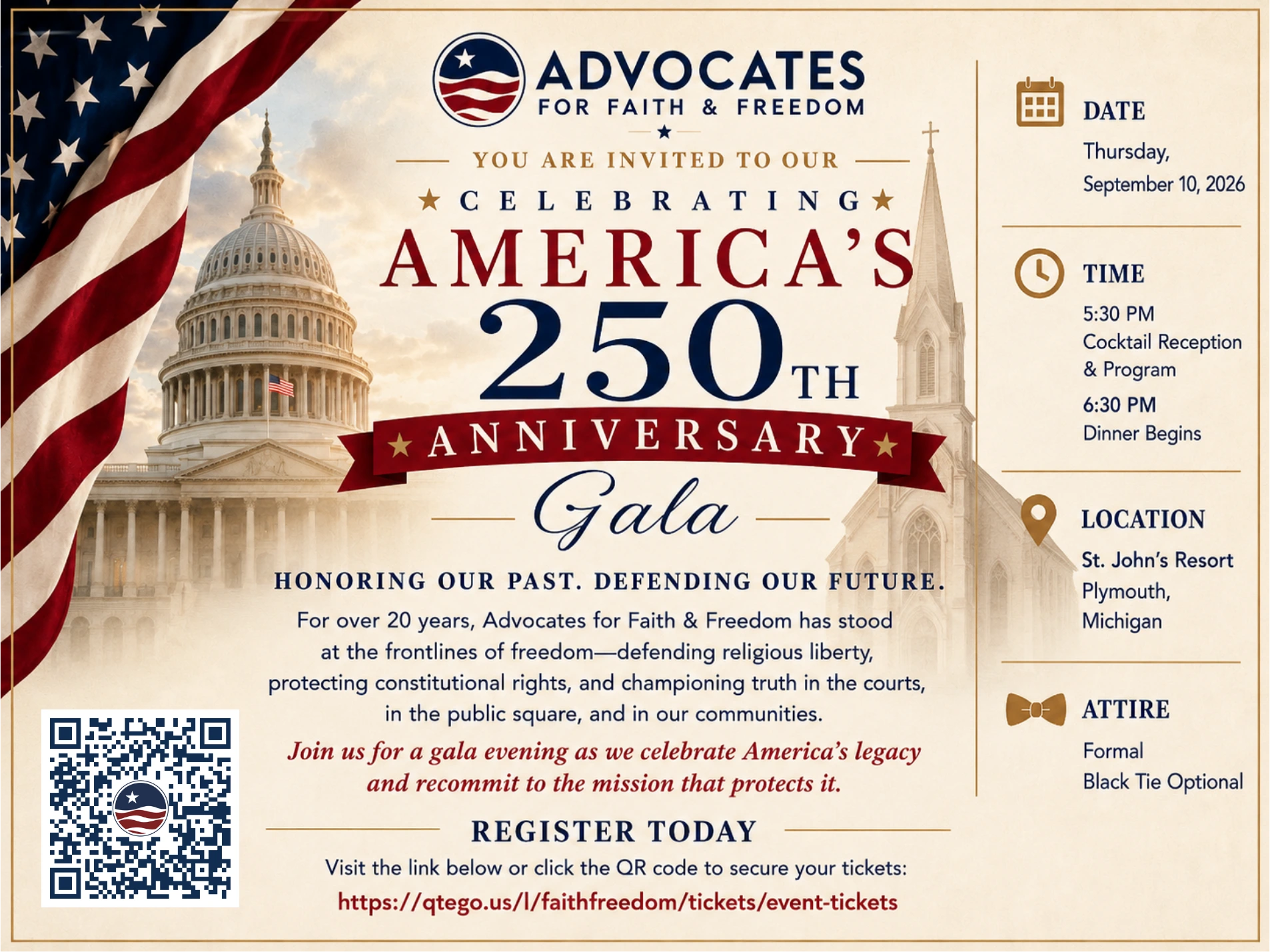 Celebrating America’s 250th Anniversary Gala episode artwork