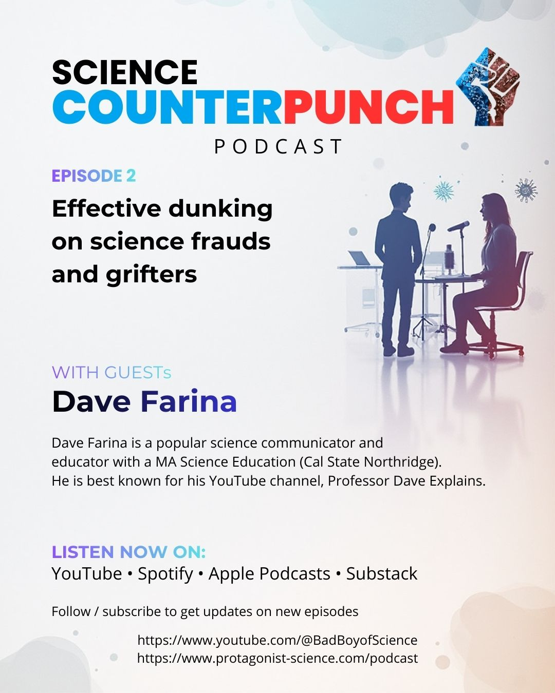 Effective dunking on science frauds /w Dave Farina