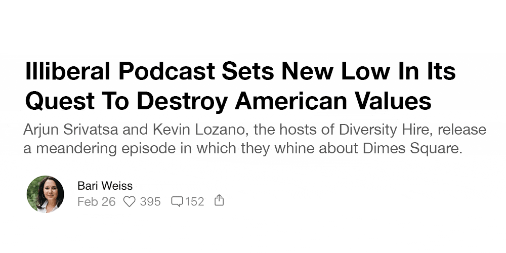 Diversity Hire