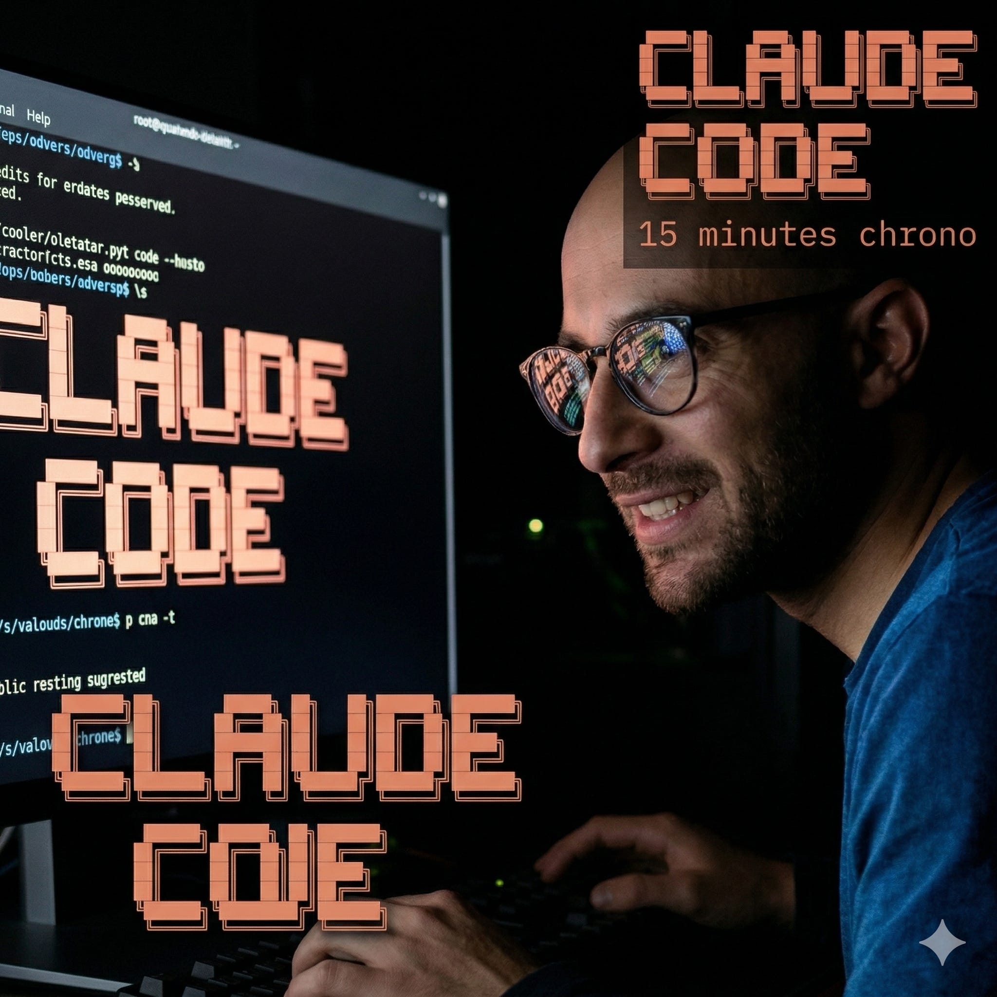 Comment faire un site internet en 15 mn avec Claude code ? episode artwork