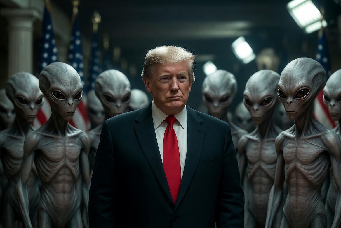 President Trump Discloses Proof of Alien Life episode artwork