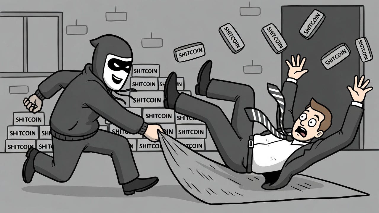 Newsflash: Sh!tcoins Have Always Been Vaporware episode artwork