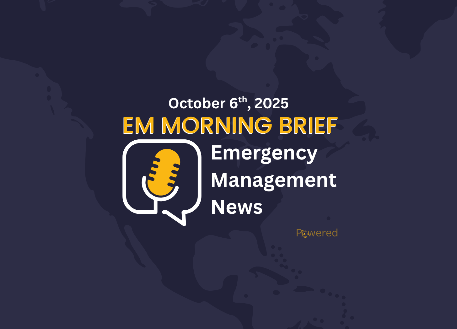 EM Morning Brief: Monday October 6th 2025