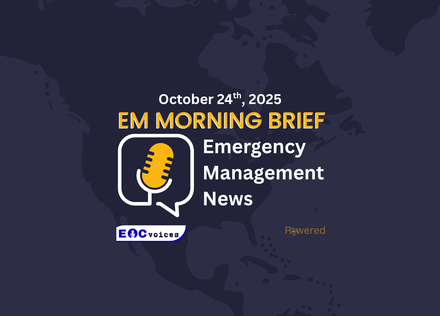 EM Morning Brief: Friday October 24, 2025