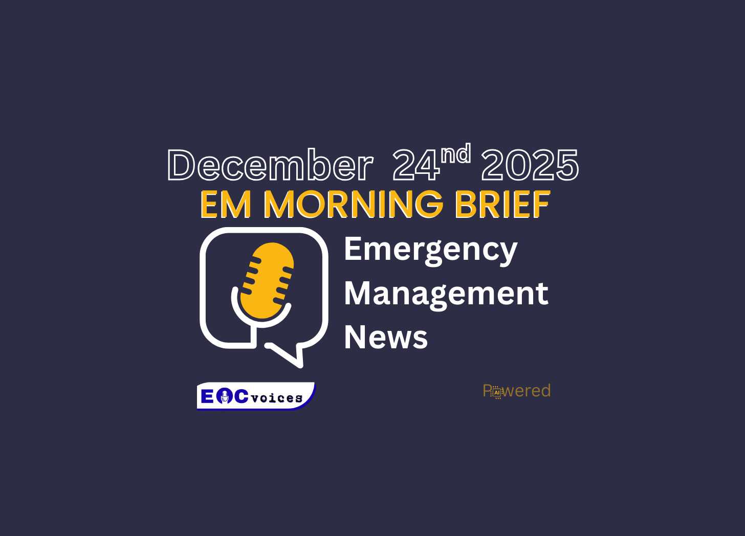 Wednesday Briefing: Power Outages and Weather Advisories