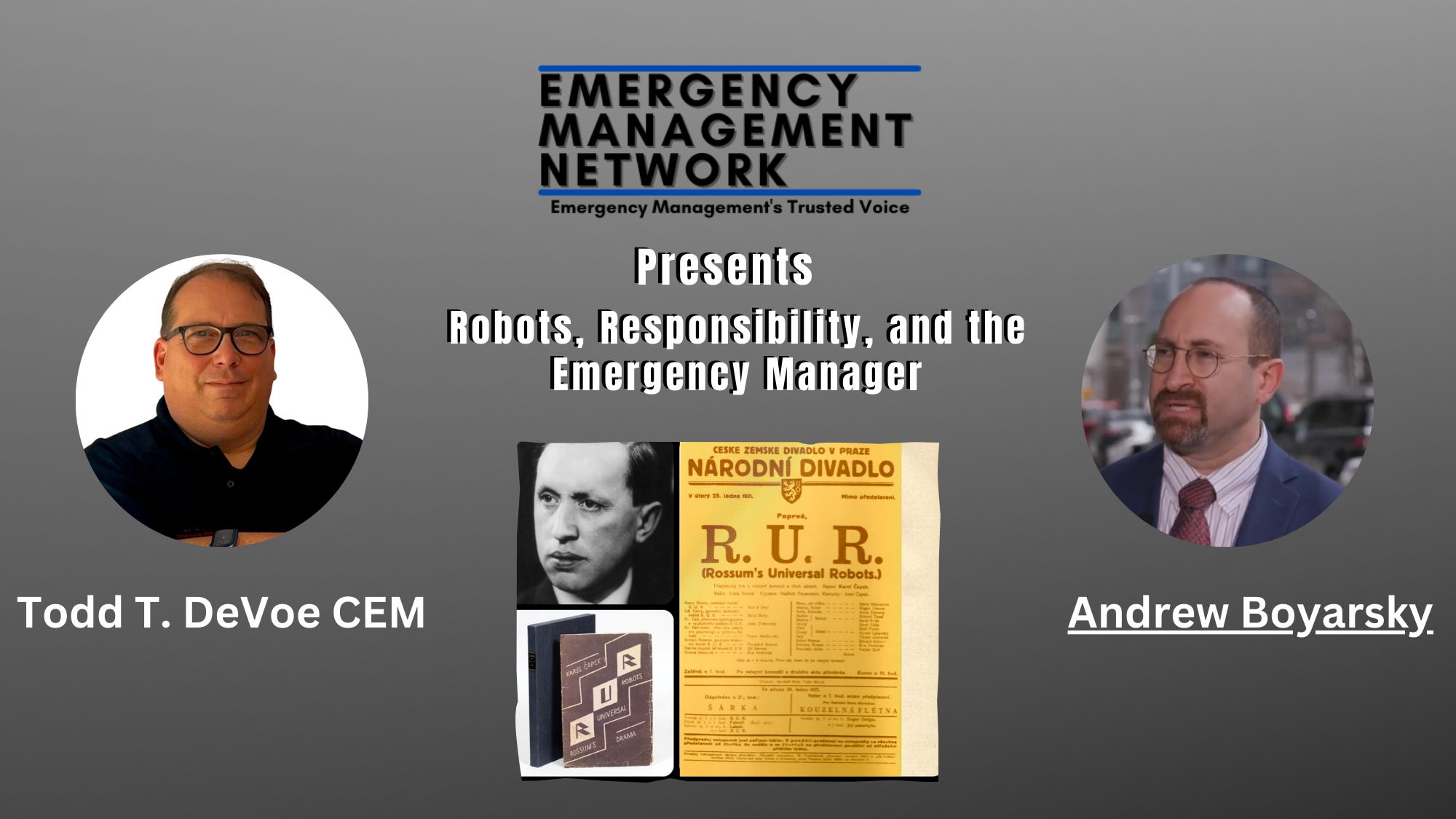 Discussion: Robots, Responsibility, and the Emergency Manager