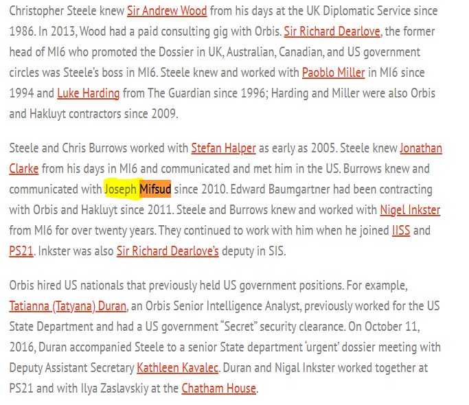 Joseph Mifsud: Key to the Steele Dossier. Durham Did Nothing...Much. episode artwork