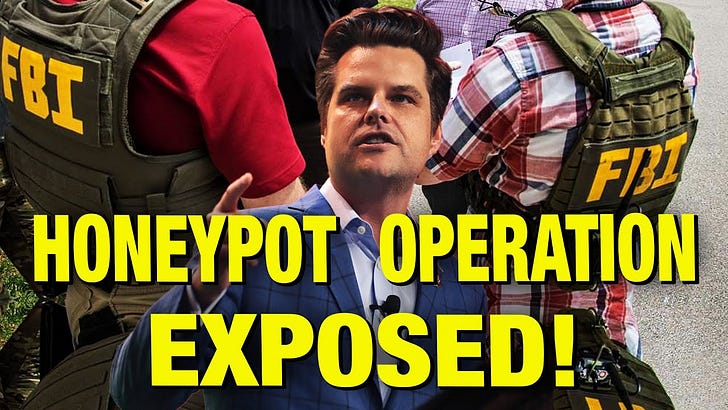 Matt Gaetz: Honeypot Operation out of Florida? Barr & Garland DOJ, corrupt! episode artwork
