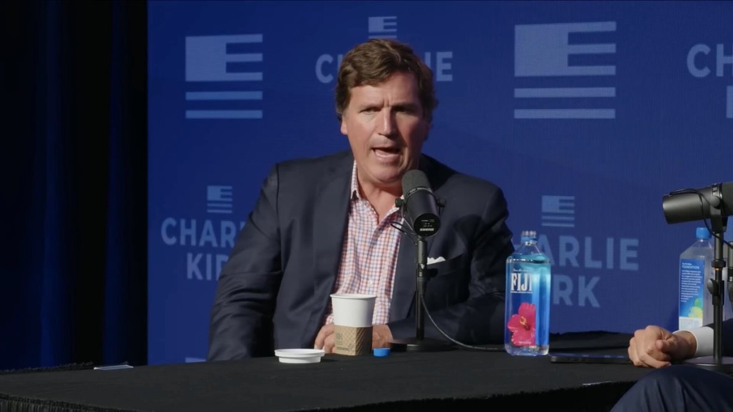 Kirk & Tucker, Mid-2025: Scolded by Trump, Epstein Questions, Israeli Intel Answers, Uncomfortable for TPUSA's Donor Class episode artwork