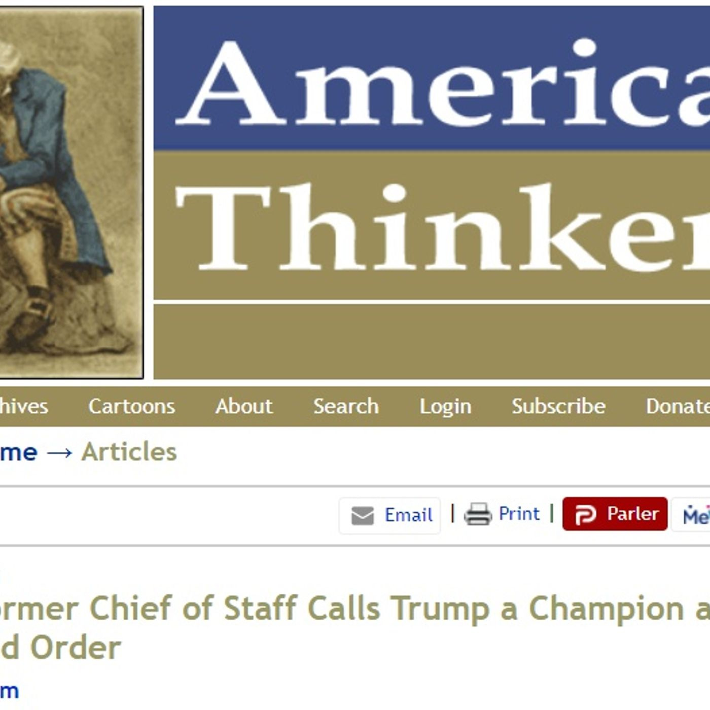 Friends in strange places: Former Russian Chief of Staff on Trump episode artwork