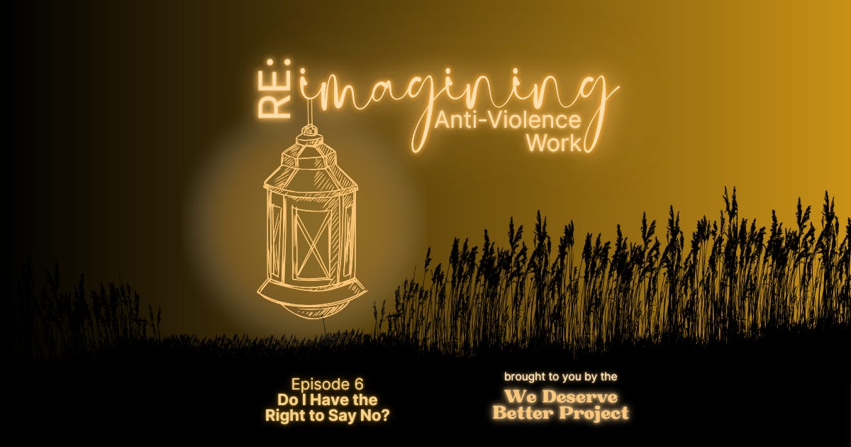 Do I Have the Right to Say No?