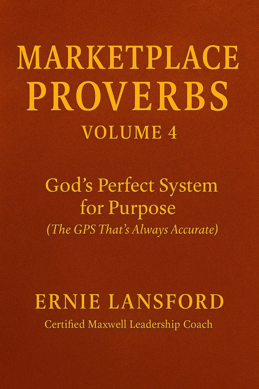 Marketplace Proverbs and Coffee with Ernie