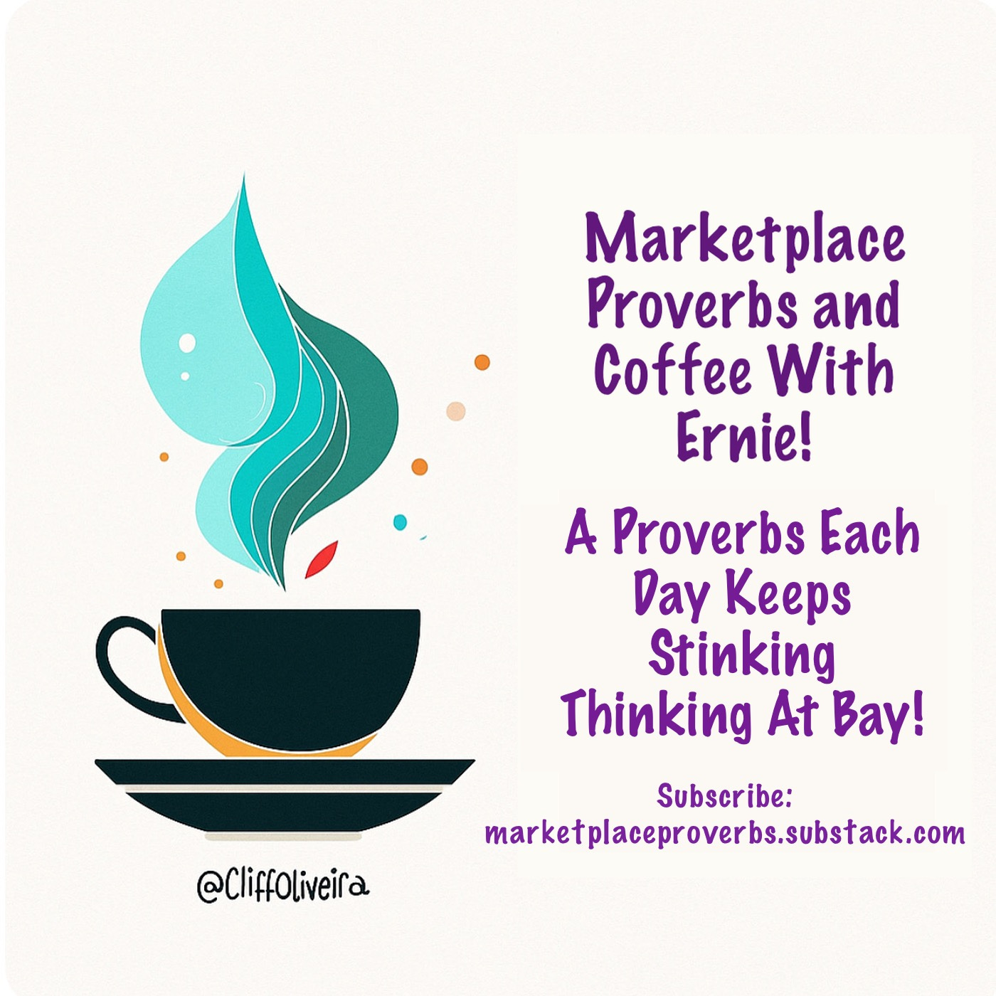 Marketplace Proverbs and Coffee with Ernie