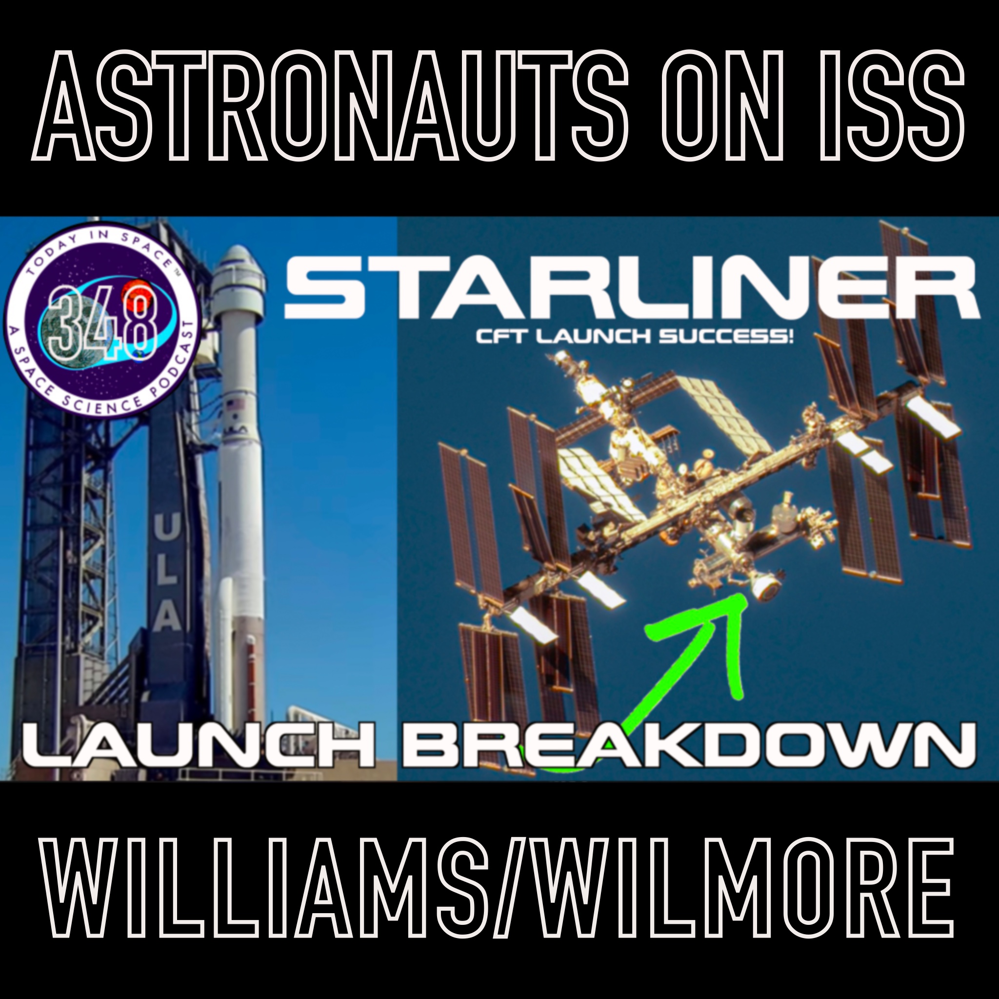 NASA's Boeing Starliner CFT Success! Astronauts Suni Williams & Butch Wilmore on ISS | Launch Breakdown episode artwork