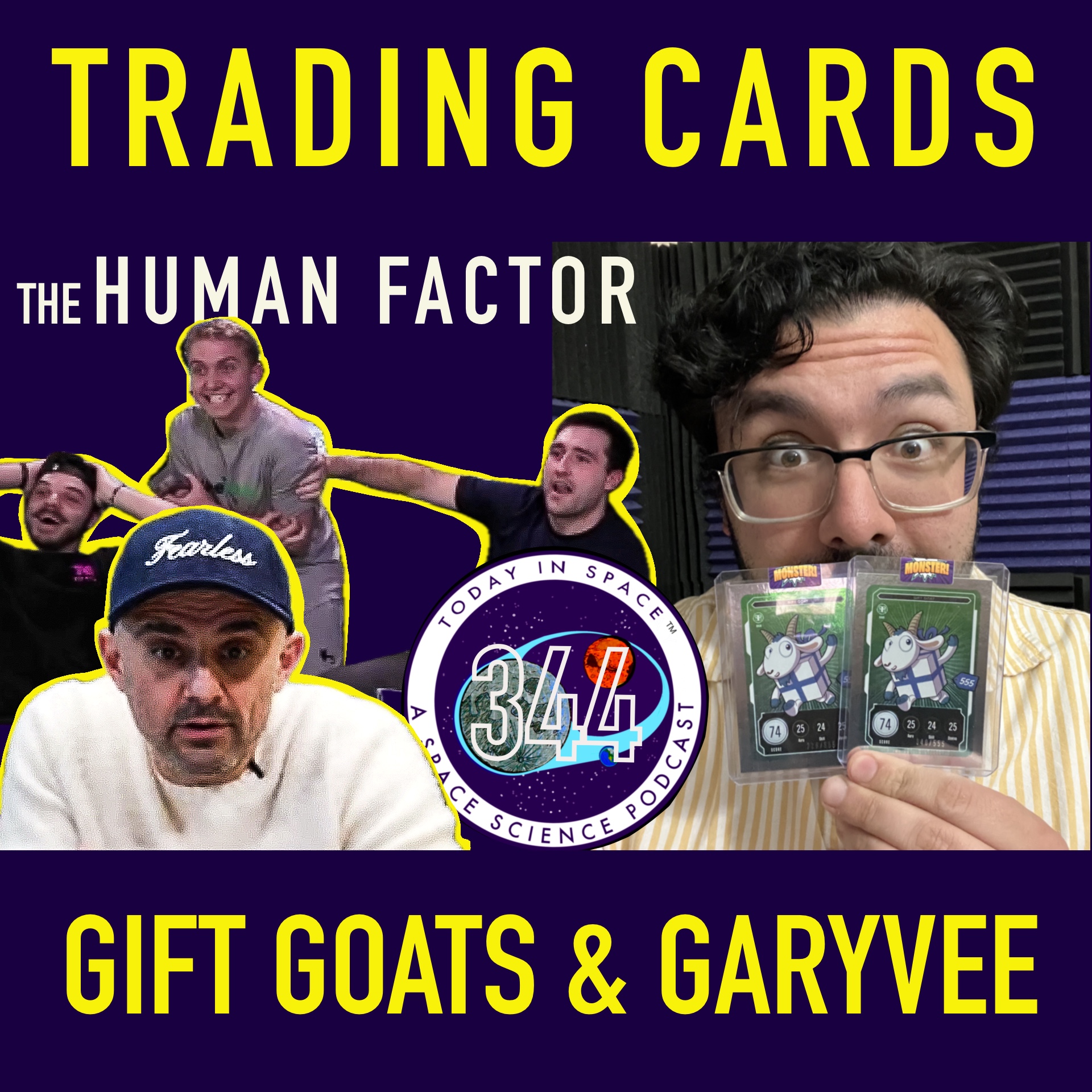 The Human Factor | Veefriends, Gift Goats, and Asking Gary Vee a Question | My Trading Card Origin Story episode artwork
