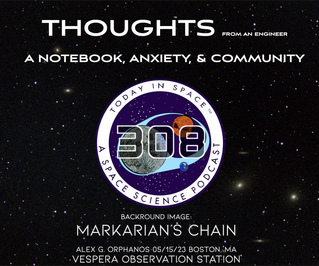 Thoughts from an Engineer: A Notebook, Anxiety, and Community | Notes for Mental Health Awareness Month episode artwork