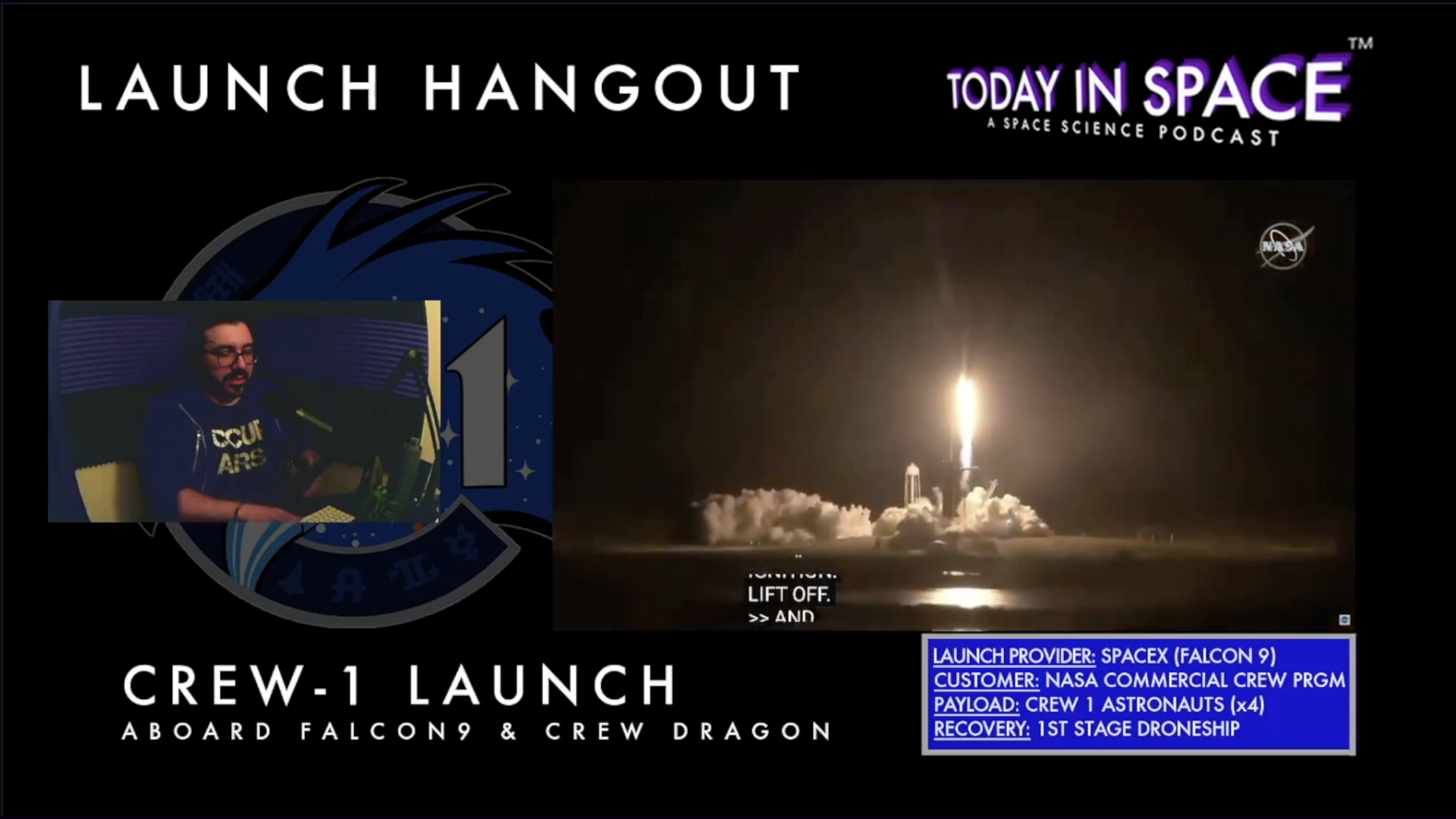 Launch Hangout | Crew1 SpaceX & NASA | Best-of Moments from Live Stream episode artwork