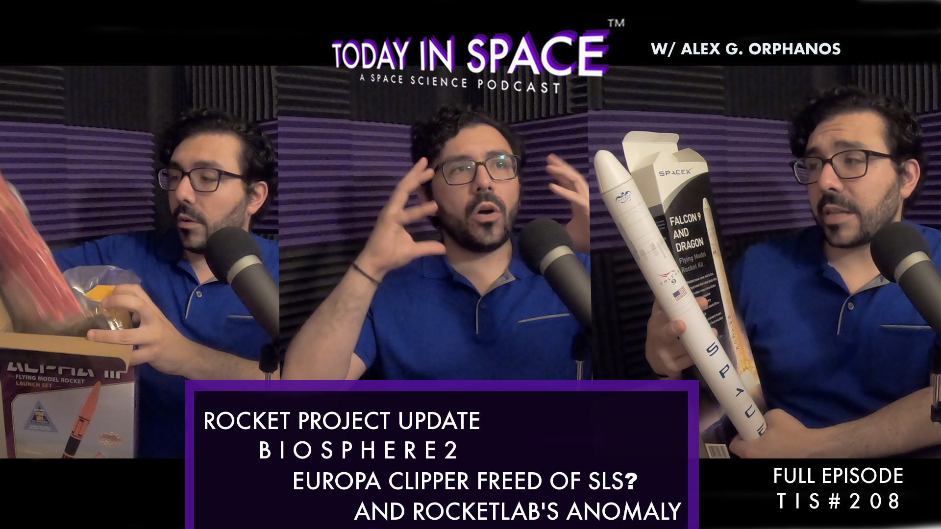 Rocket Project Update, Biosphere2, Europa Clipper freed of SLS(?), and RocketLab's Anomaly | TIS#208 episode artwork