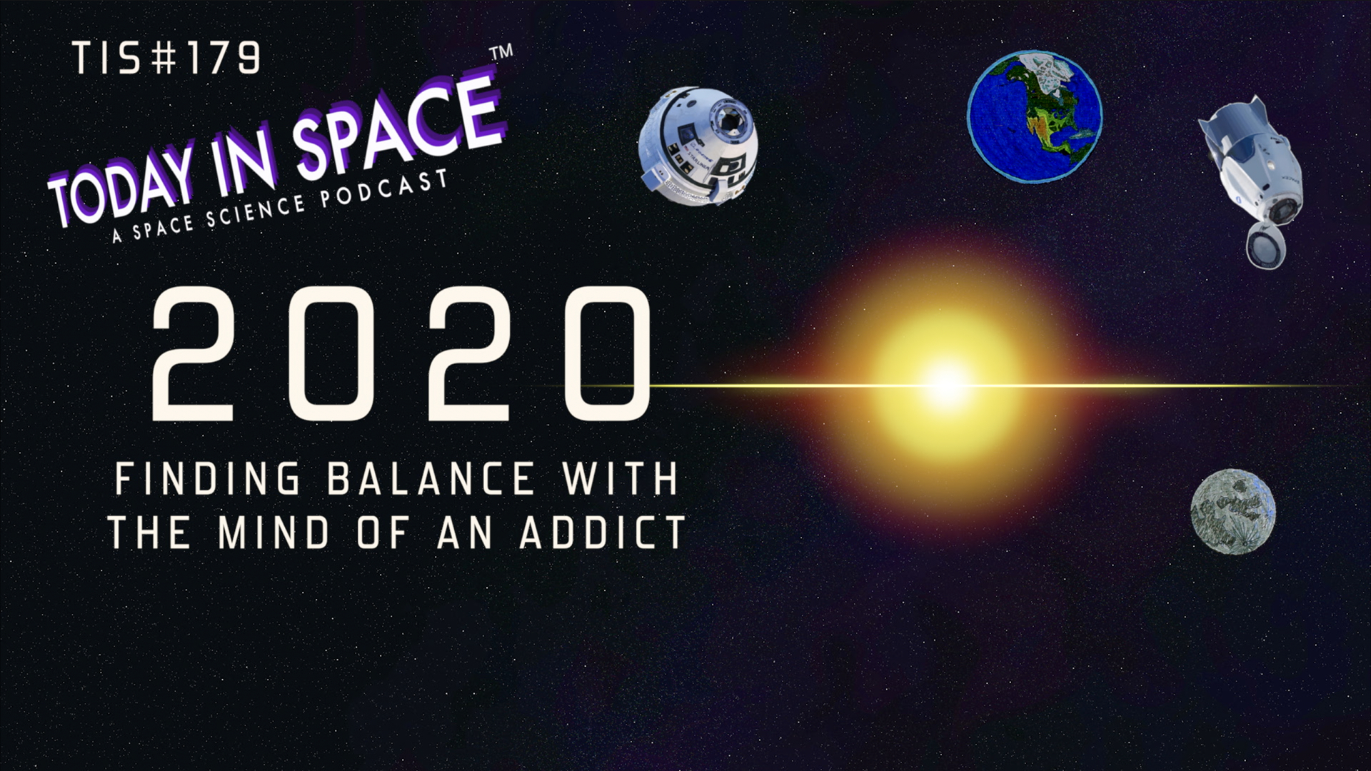 New Year 2020 - Finding Balance with the mind of an addict TIS179 episode artwork