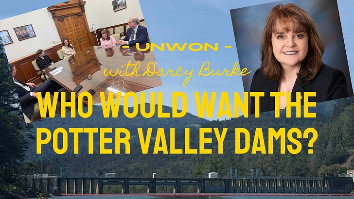 WHO WOULD WANT THE POTTER VALLEY DAMS? Meet Darcy Burke of the Elsinore Valley Municipal Water District