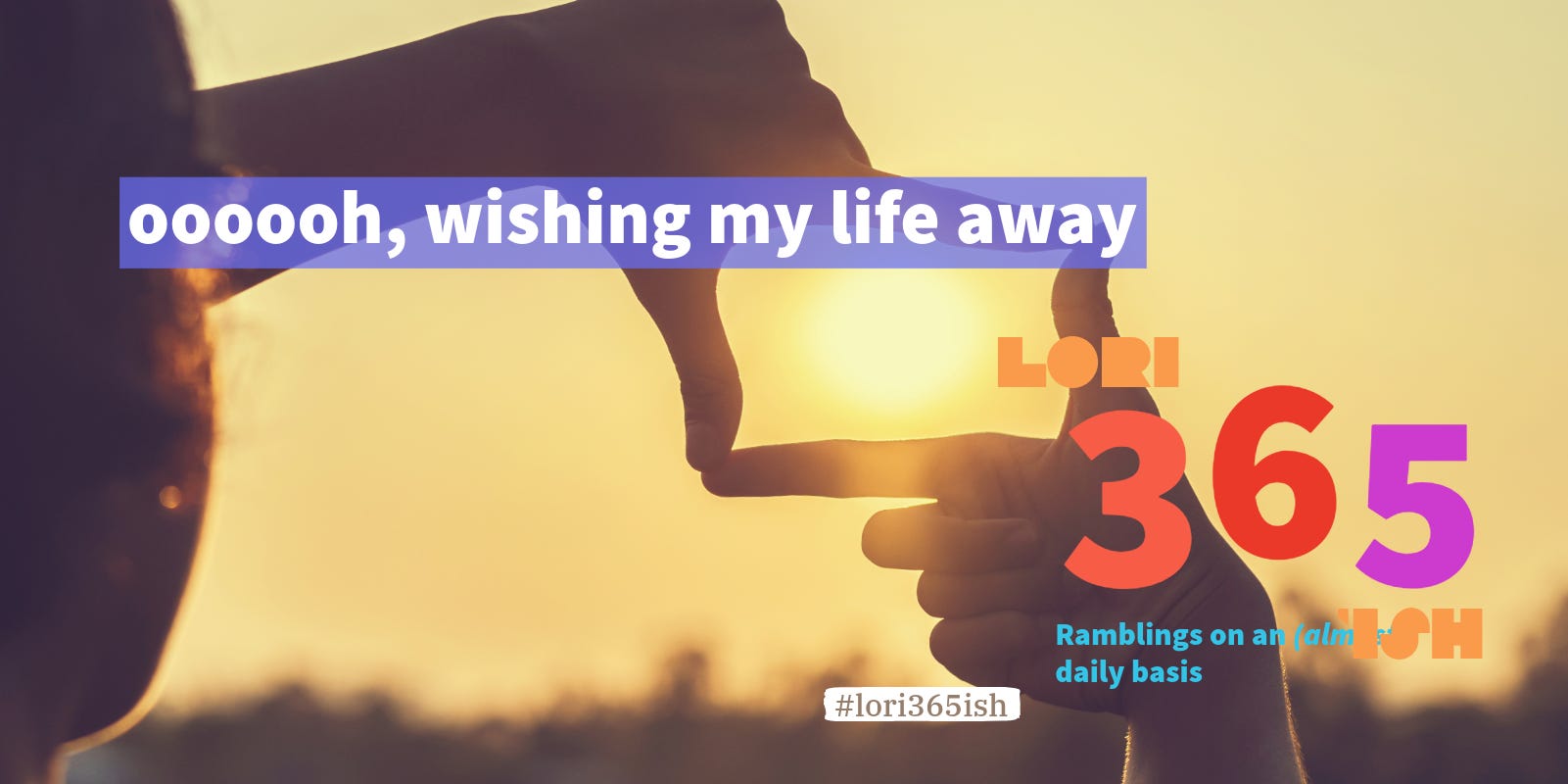 Ooooh wishing my life away episode artwork